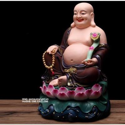 TƯỢNG PHẬT DI LẶC CẦM GẬY NHƯ Ý
